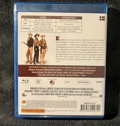 Rio Bravo - Blu ray - Region B - NY, inplastad