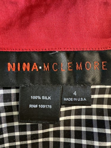 Nina Mclemore-sidenblus NWOT