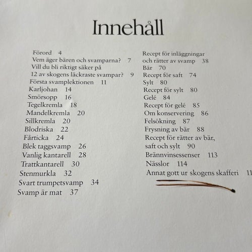 Skogens Skafferi. Vägen till bär- och svampriket.