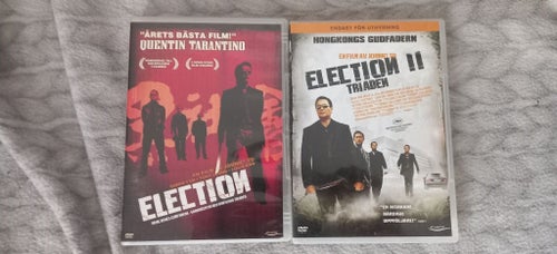 Election (2005) & Election 2 - Triad (2006) DVD Svensk Text OOP, Utgången