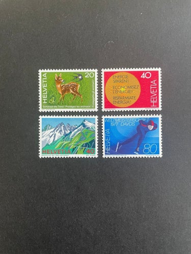 SCHWEIZ 1976 - Events & Campaign