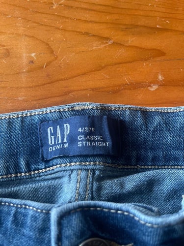 GAP blåa jeans, storlek 27/27R