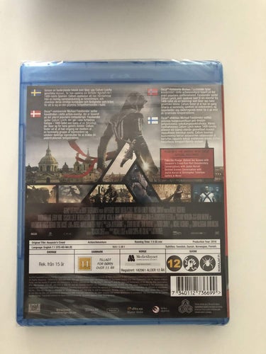 Bluray: Assassin`s CREED (NY, INPLASTAD)