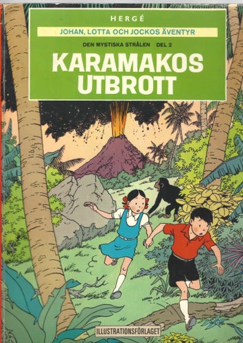 Johan lotta och Jocko Karamakos 1971 skick vg