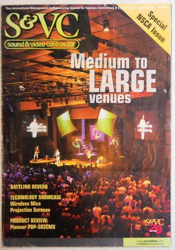 Sound & Video Contractor March 2003 - Reverb, Pioneer, Tech Showcase, Reviews