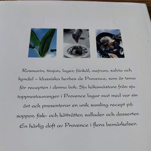 Herbes de Provence - en kulinarisk resa till sju köksmästare