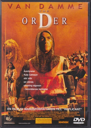 DVD / The Order / Jean-Claude Van Damme, Sofia Milos / Fint skick