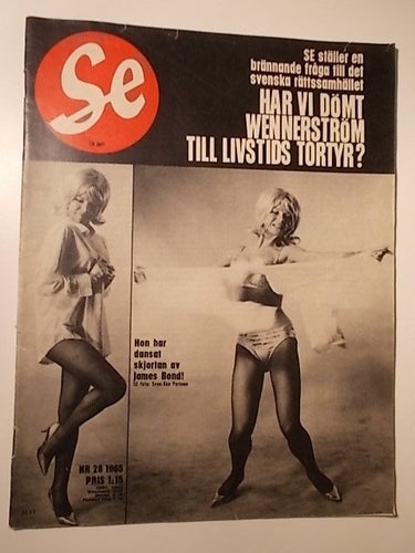 SE Nr 28 1965 Eartha Kitt Susy Solocki England James Bond dansös
