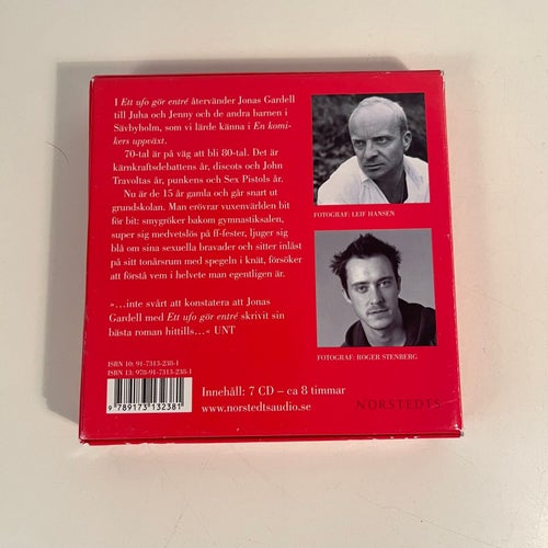 Ljudbok på CD - Jonas Gardell - Ett Ufo gör entre. Jonas Karlsson.