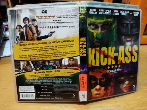 Kick-Ass Aaron Taylor-Johnson Christopher Mintz-Plasse Matthew Vaughn. DVD