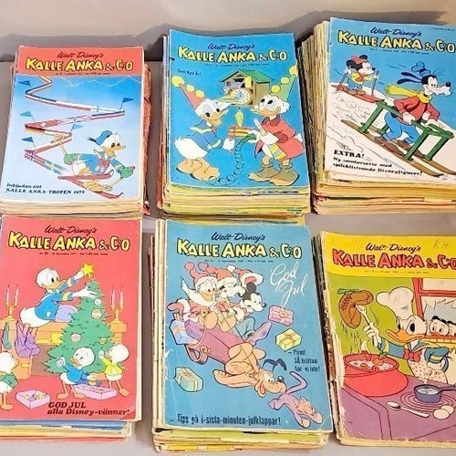 Kalle Anka & C:o, Walt Disney's, 1960-1975