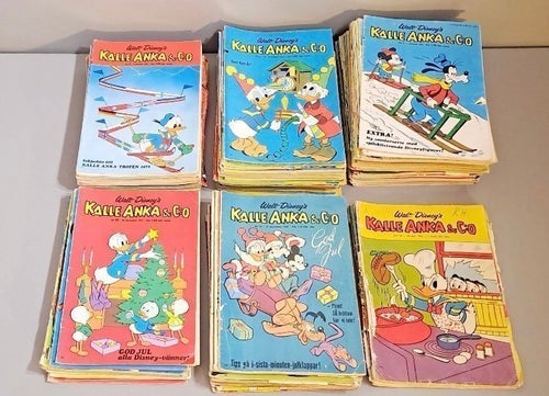 Kalle Anka & C:o, Walt Disney's, 1960-1975