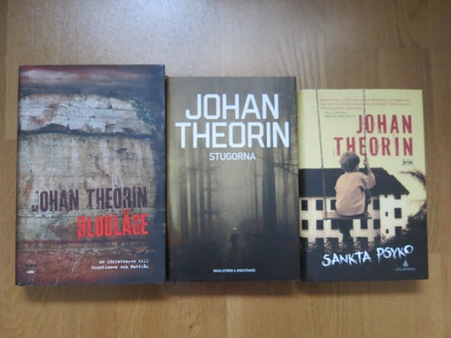 Johan Theorin - 3 böcker .