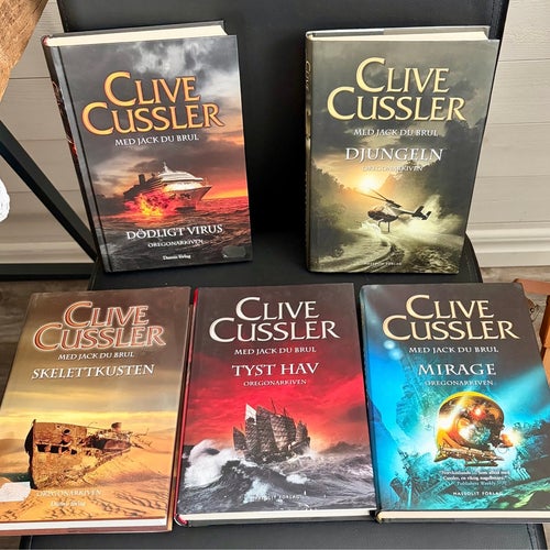 Clive Cussler - Dödligt Virus, Djungeln, Skelettkusten, Tyst Hav, Mirage