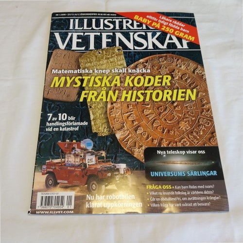 TIDSKRIFT, Illustrerad Vetenskap Nr 1 2006