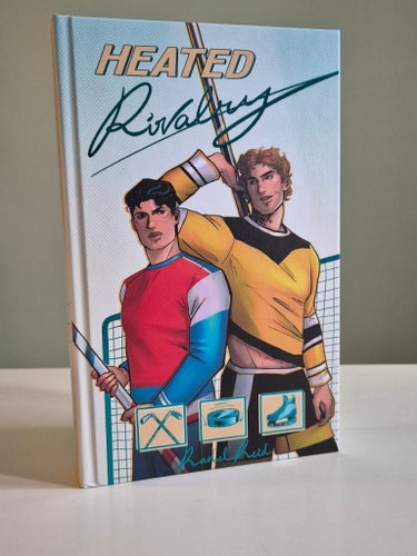 NY RARE INB BOK SMUT & SIP SIGNERAD HEATED RIVALRY RACHEL REID EXCLUSIVE EDITION