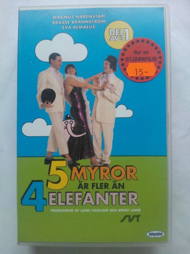 VHS - 5 Myror Är Fler Än 4 Elefanter (del.1)