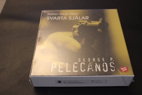 CD-bok: Svarta själar - George P. Pelecanos (NY, INPLASTAD!)