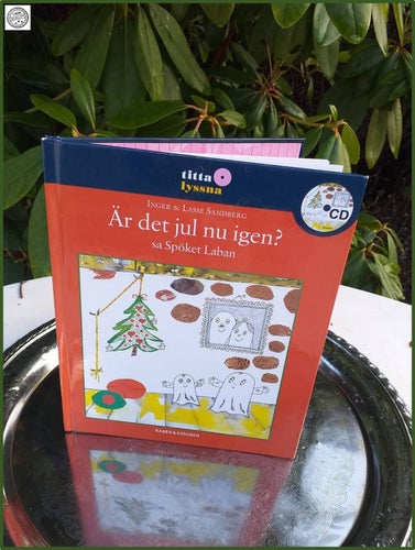 Är det Jul nu igen sa spöket Laban utan cd skiva barnbok Fint skick