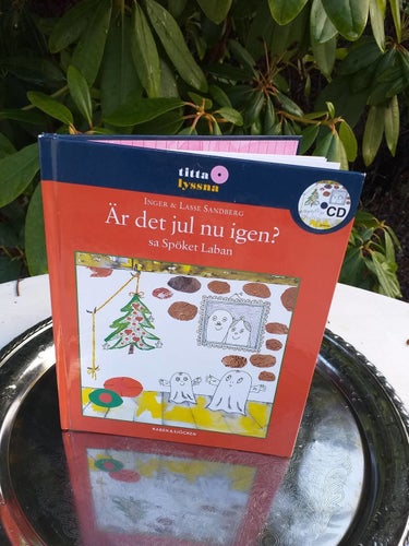 Är det Jul nu igen sa spöket Laban utan cd skiva barnbok Fint skick