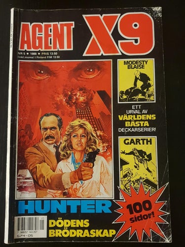 Agent X9 # 5 1988