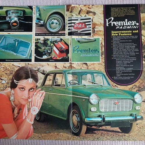 Premier Padmini '7? India in english ( Fiat 1200 )