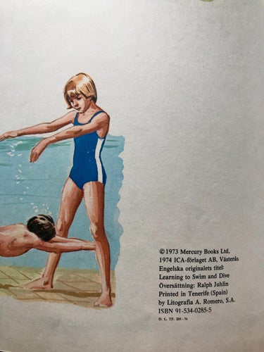 LÄR DIG SIMMA OCH DYKA Hugh Hamilton Smith 1973