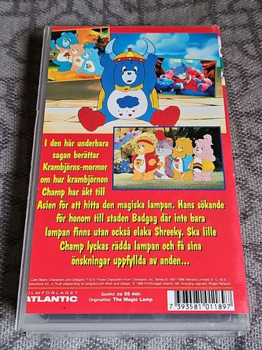 Krambjörnarna Och Den Magiska Lampan (Sv Tal)VHS