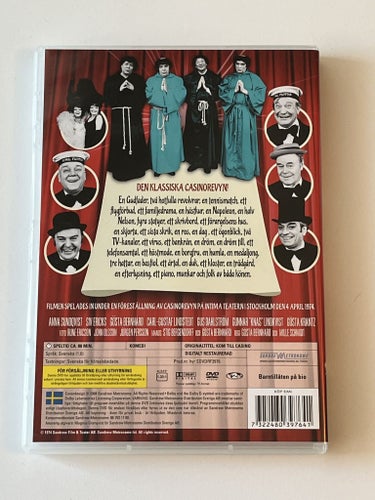 Kom till casino (Gösta Bernhard & Carl-Gustaf Lindstedt, 1974). Beg. DVD