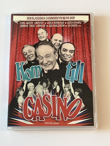 Kom till casino (Gösta Bernhard & Carl-Gustaf Lindstedt, 1974). Beg. DVD