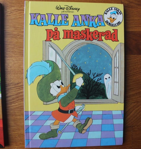 Kalle Anka på maskerad 1981 Kalle ankas bokklubb