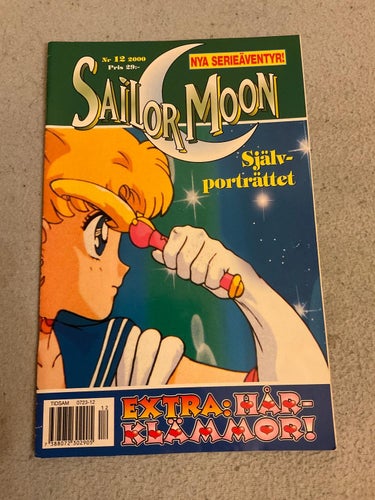 Sailor Moon tidning 2000 nr 12 - manga anime svenska magical girls shojo
