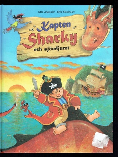 Kapten Sharky och sjöodjuret - Jutta Langreuter (Svårfunnen)