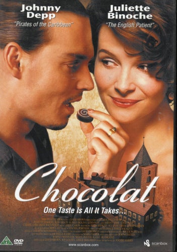Chocolat (DVD) med Johnny Depp och Juliette Binoche