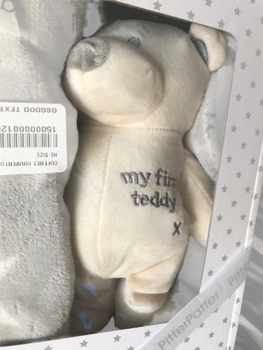 PitterPatter Babyset - Napp med filt