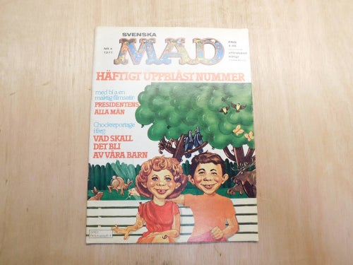 MAD Svenska MAD nr 4 ( 1977 )