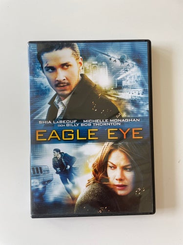 Eagle Eye (DVD) Svensk utgåva.