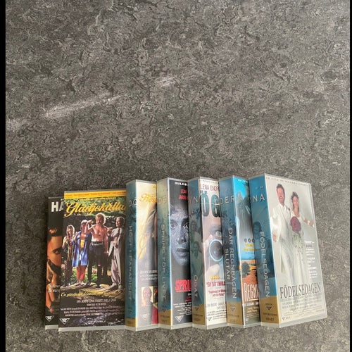 Richard Hobert - De sju dödssynderna VHS-filmer