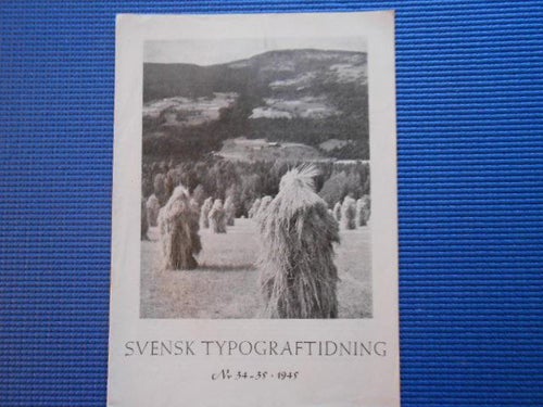 Svensk Typografitidning nr 34-35 1945