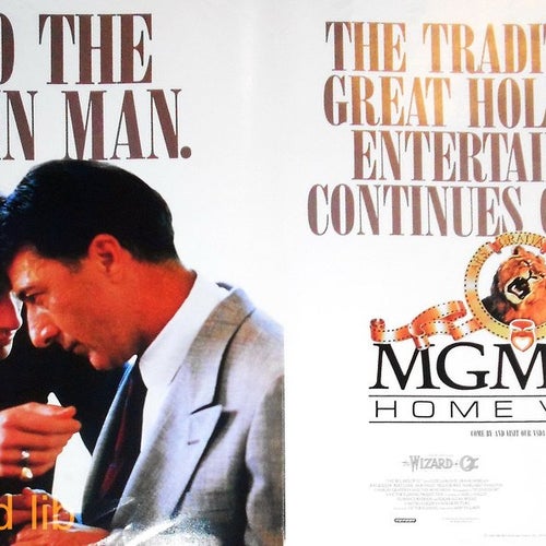 RAIN MAN (HOFFMAN, CRUISE) - MGM.UA, POSTERANNONS 1989