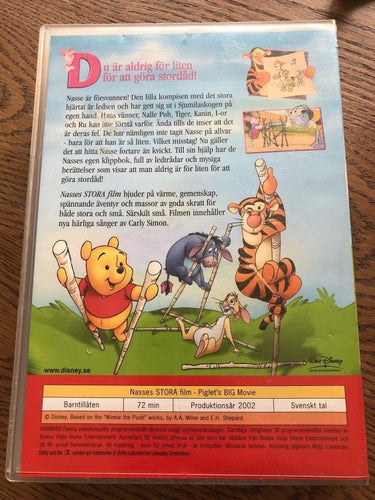 VHS: Nasses stora Fil Walt Disney