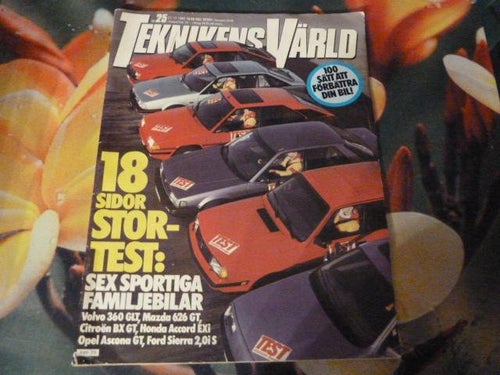 TEKNIKENS VÄRLD, NR 25-1985, TIDNING