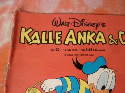 KALLE ANKA & CO, NR 20, 1978, TIDNING