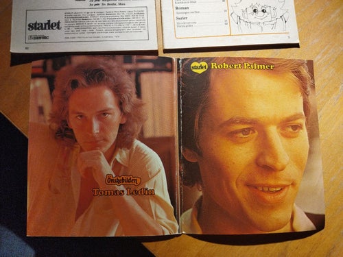 Starlet 1978 nr 41 Omslagsbild Charlotta, idol Robert Palmer. Lässkick