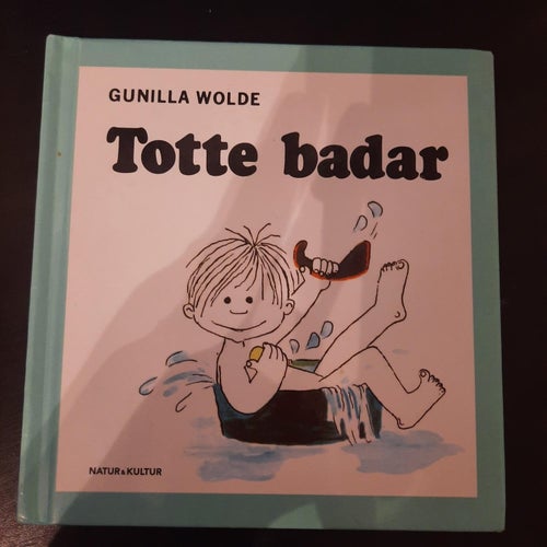 TOTTE BADAR (Gunilla Wolde) ISBN 978-91-27-06811-7