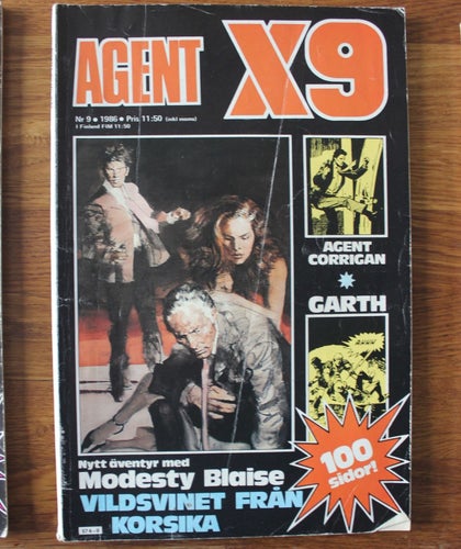 AGENT X9 1986 NR 9