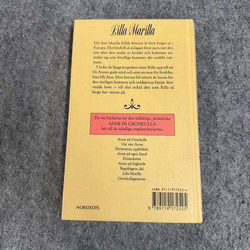 L.M. Montgomery - Lilla Marilla - Anne på Grönkulla