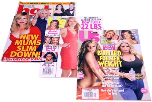 US Weekly/Hot Stars magazine bundle-3 Magazines-2008/2009-NEW-Weight 444g-FREE p