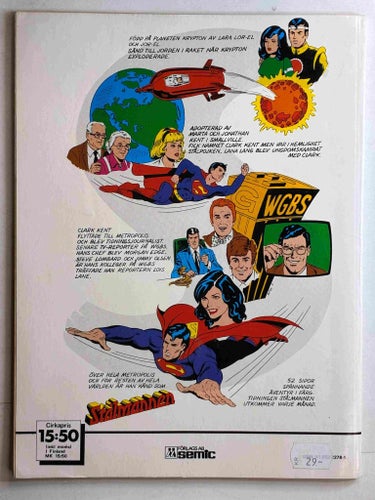 Stålmannen Julalbum 1982: VG-FN