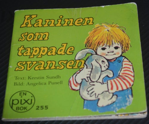 Äldre Pixi bok Kaninen som tappade svansen